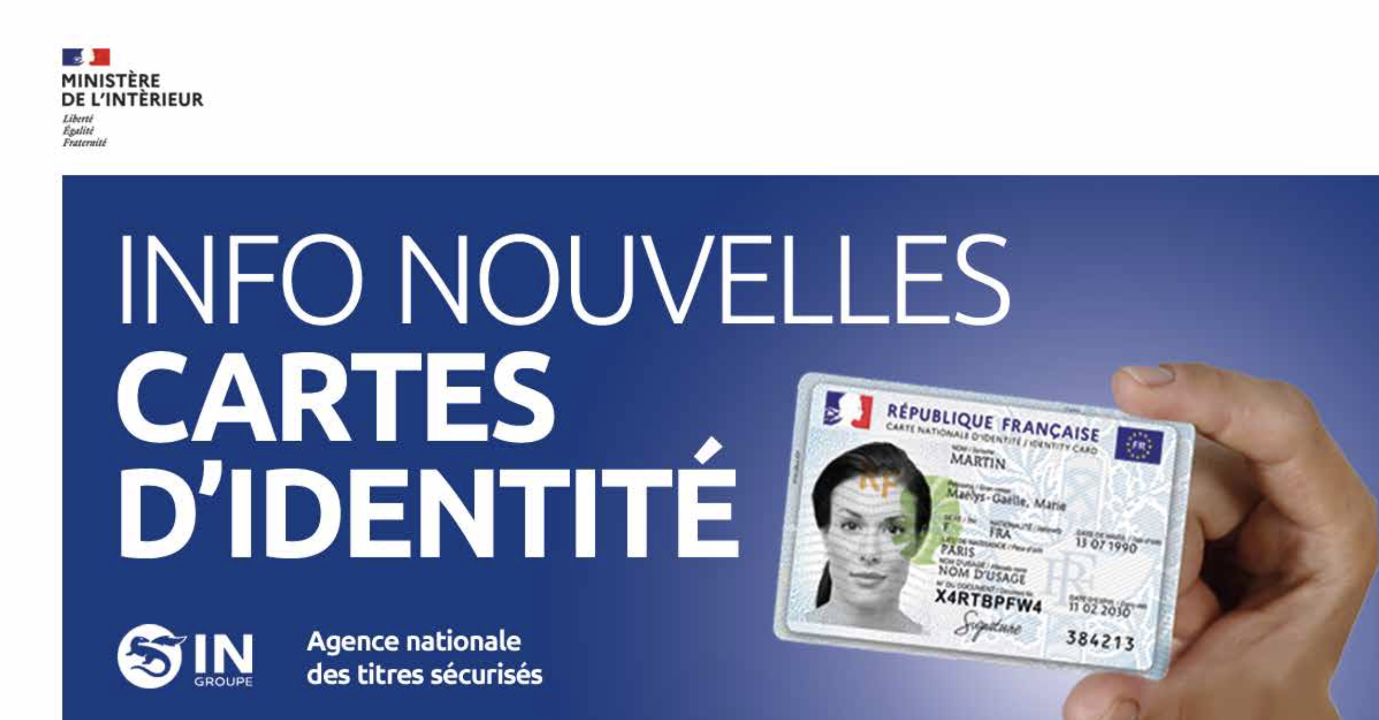 Trois questions sur la nouvelle carte d'identité qui entre en